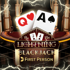 First Person Lightning Blackjack